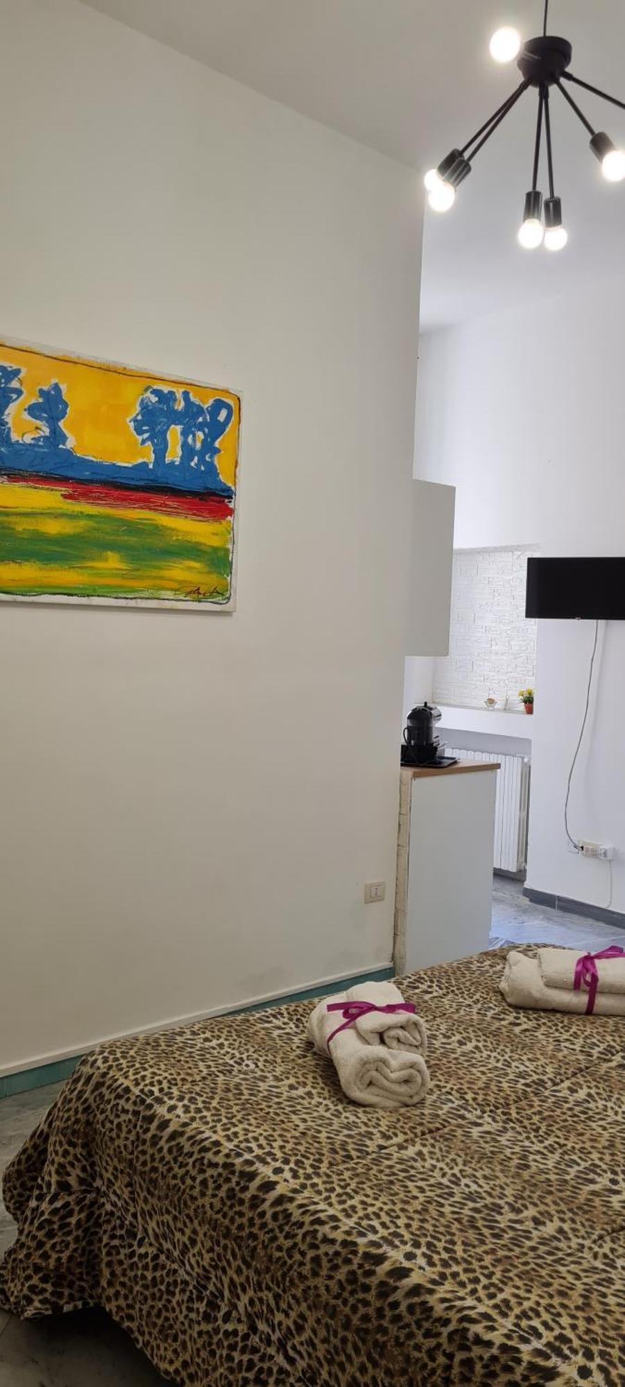 Le Ginestre In Centro Bed and Breakfast Salerno Rum bild