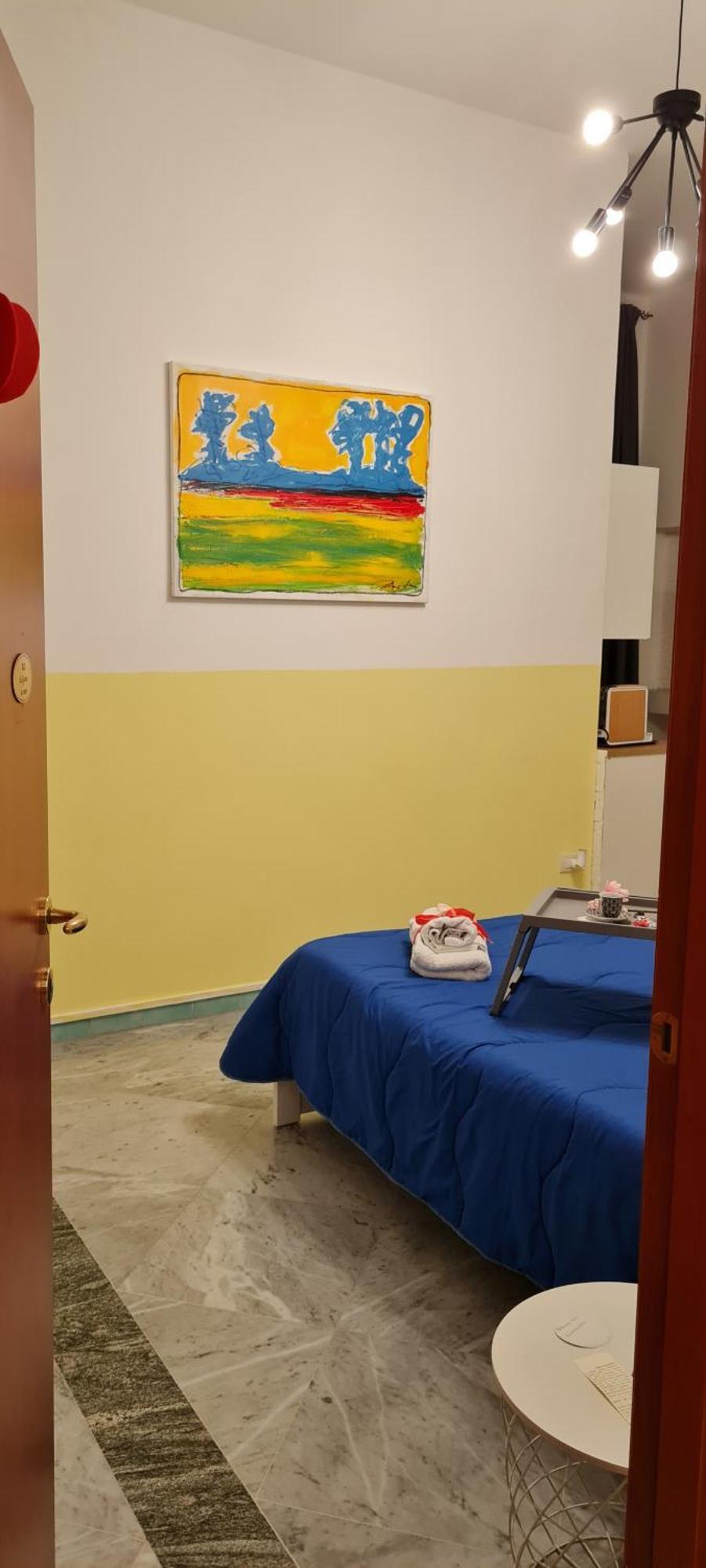 Le Ginestre In Centro Bed and Breakfast Salerno Rum bild